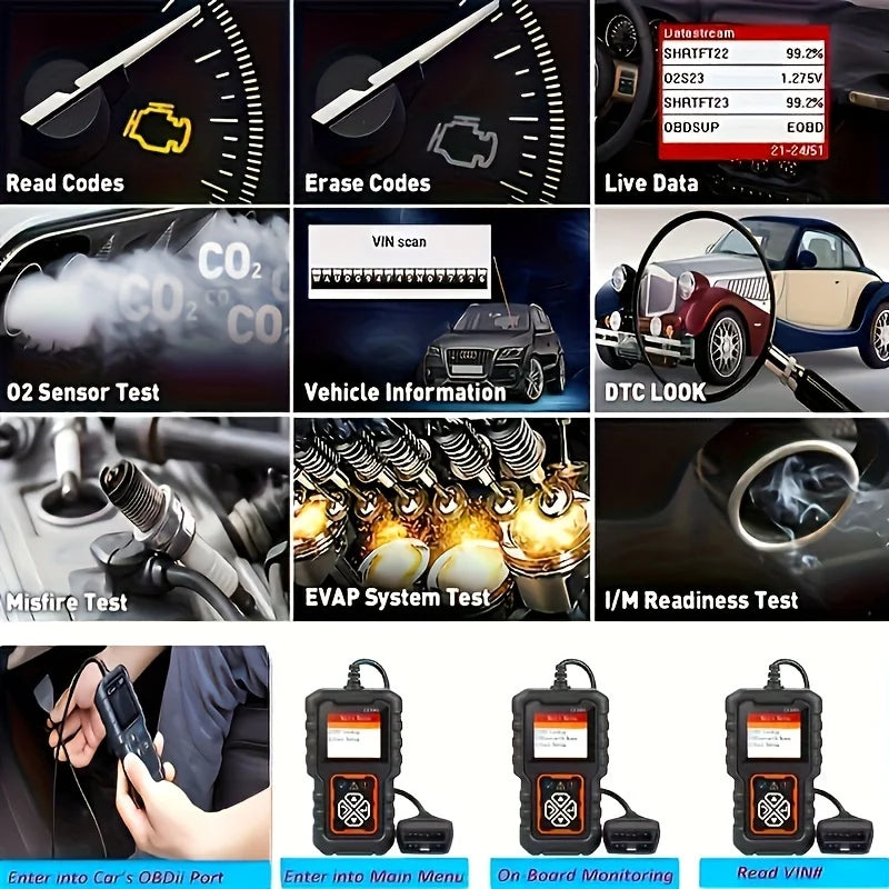 OBD2 Car Scanner — Engine Code Reader