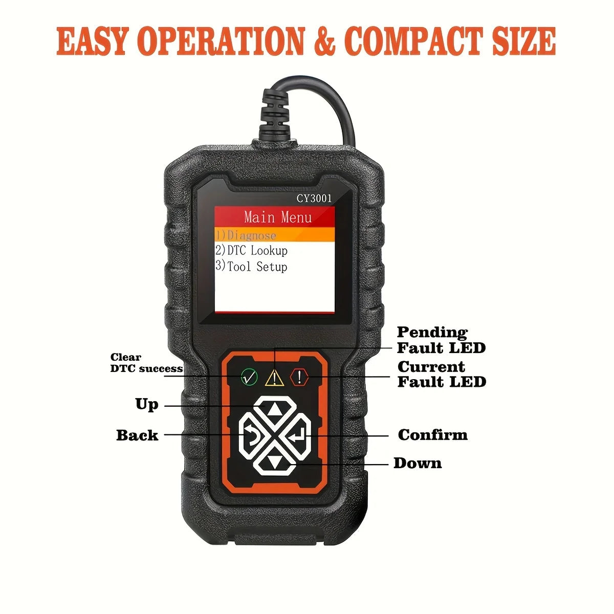 OBD2 Car Scanner — Engine Code Reader