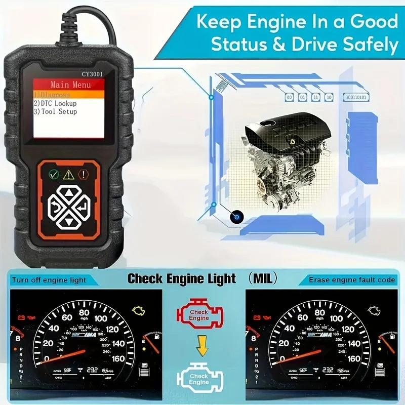 OBD2 Car Scanner — Engine Code Reader